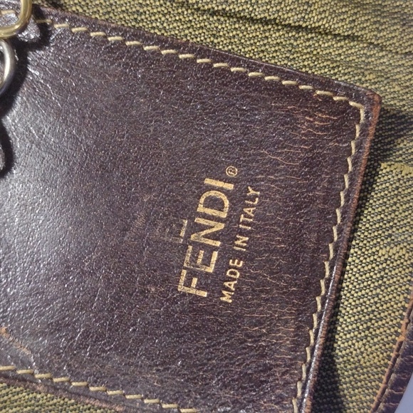 Vintage Fendi Brown Leather Zucca Key Case – 6-Hook Designer Holder - Luxury #07 - Picture 8 of 10